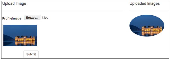 Output for on demand image processing